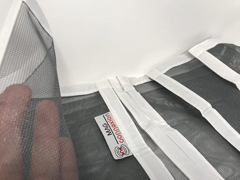 Image of Mag-Connexion Screen Door | 39"x 83" White - Fit Door Size up to 36 x 82